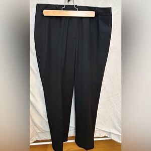 Talbots Classic Black Wool Blend Pants